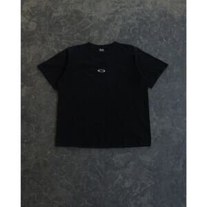 Vintage 00s Archive Oakley Software O Tee Science Black